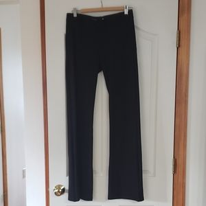 Black yoga dress pants